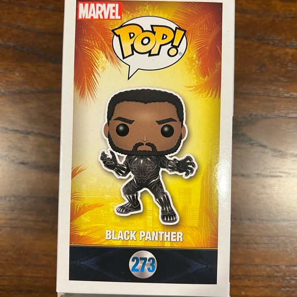 Black Panther Unmasked #273 Black Panther Marvel Funko POP! - Picture 7 of 7